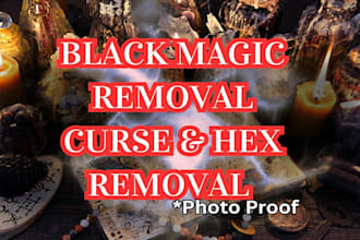 black magic removal, permanent curse hex removal, protection for future impact
