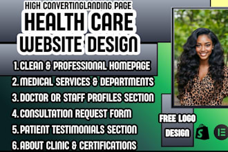 health care website medical clinic website hospital website design doctor