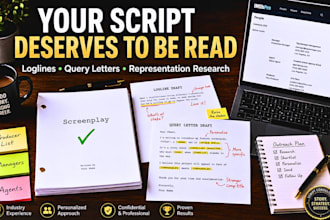find literary agents producers for moviescript screenplay feature film