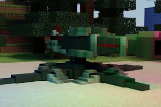do 3d blockbench models, textures and animation