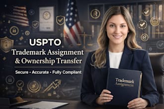 l file your trademark assignment or transfer of ownership with the upsto