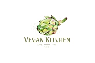 draw whimsical illustration logo with revision