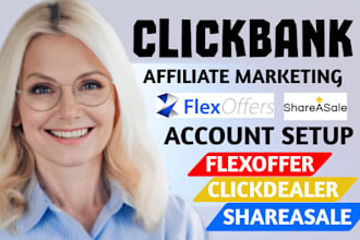 get your clickdealer shareasale flexoffers accounts approved