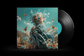 design professional album, stunning cover or cd cover art