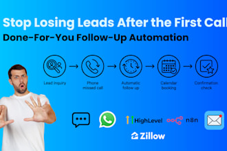 automate ai real estate missed calls and lead follow ups