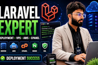 fix laravel deployment, server, vps, hosting, and 500 errors