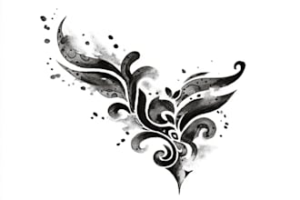 high end linework tattoo design for you