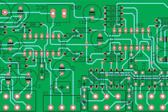 pcb schematic design pcb layout routing fixing redesign power electronics gerber