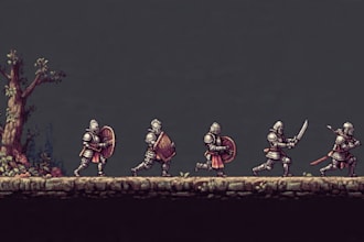 create pixel art sprites and animations with video game quality