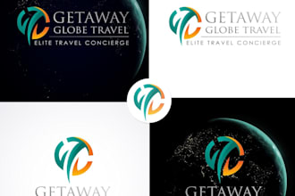 do modern high quality delightful globe logo