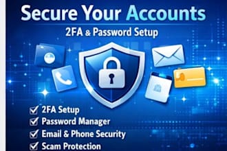 secure your online accounts with 2fa and password managers