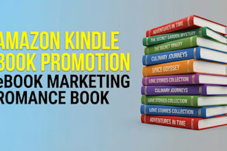 do book marketing and ebook promotion on amazon KDP