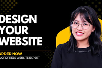 design wordpress website, full stack web developer