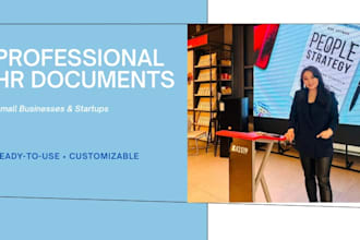 create professional HR documents for your business