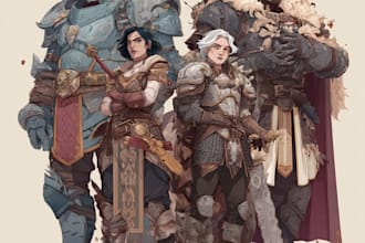 dnd character art and dnd character art