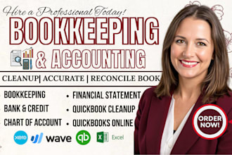 do quickbooks online bookkeeping cleanup, catchup, setup using quickbooks online