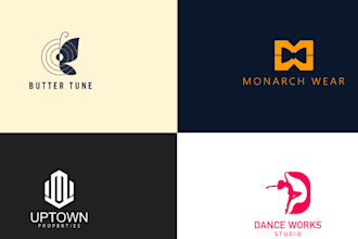 design unique and pro minimalist logo