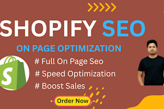 fix advance shopify on page SEO for ai and google ranking