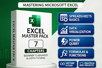 ms excel master course with 10,000 templates and 100 videos