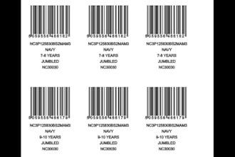 design barcodes  logo  flyer business card