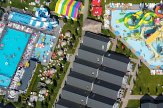 3d animation for resorts, hotels, rv and holiday parks