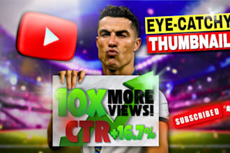 create a huge quality thumbnail for you for very cheap