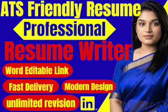 write an ats optimized resume in ms word or google docs