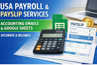 do USA payroll processing and accounting emails