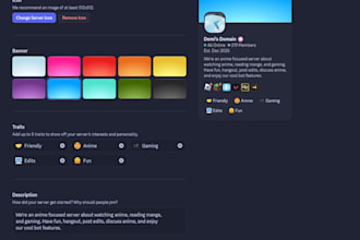 build a professional automated discord server