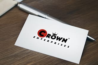 design a trendy modern business logo in 24 hours