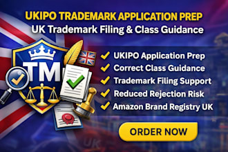 do ukipo trademark application prep UK trademark filing and class guidance