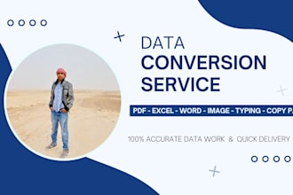 do data conversion pdf excel word image audio