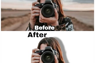 professionally remove image background and retouch photos