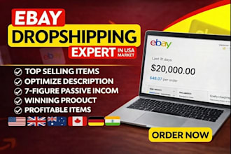 do ebay dropshipping on profit share