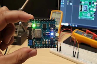 do professional pcb design, pcb layout, schematic and mcu firmware for embedded