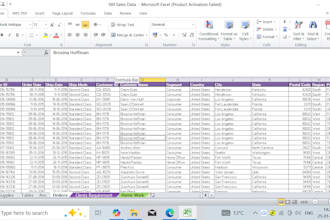pdf to excel, word ,document and correction with detail wise