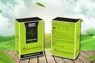 design professional and creative packaging design for your product