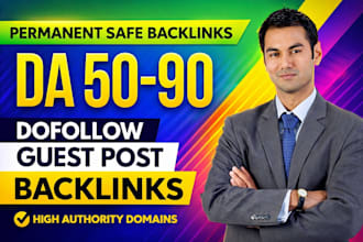 provide guest post SEO backlinks from high da sites for website ranking