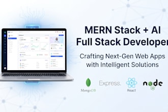 build full stack mern web apps and ai powered software solutions