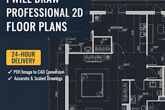provide professional autocad 2d drafting and civil drawings