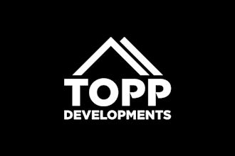 design a modern professional real estate logo for your business
