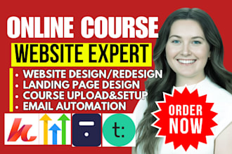 setup kajabi online course kajabi sales page kajabi coaching landing page expert