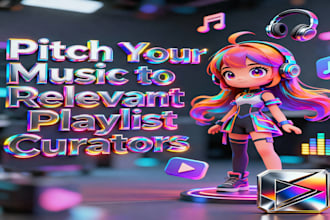 pitch your music to relevant music playlist curators
