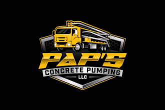 create awesome and gorgeous concrete logo design
