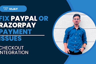 integrate and fix paypal and razorpay payment gateway