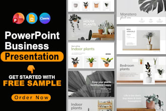 premium business and investor presentation design for startups and corporations