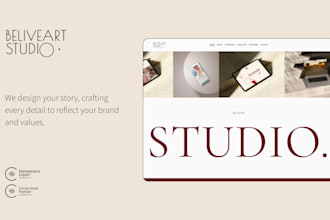 design a fully customized squarespace site