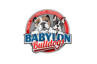 create professional and specially bulldog logo design
