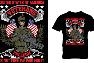 do gun, army, viking, military and tactical logo with t shirt design