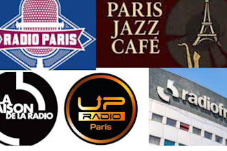 do a radio airplay promotion to paris fm digital radio